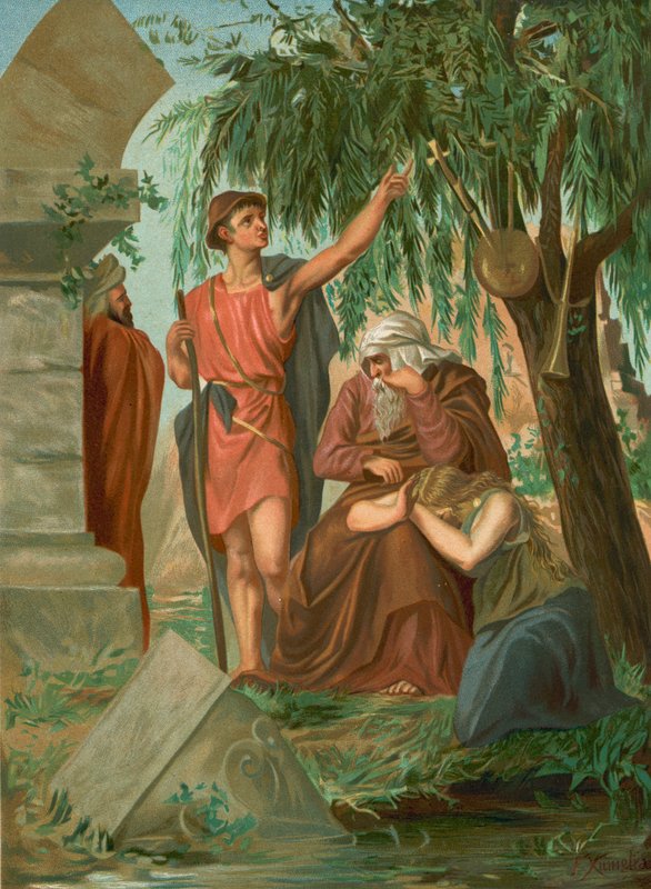 jøder fanget i Babylon av F. Xumetra