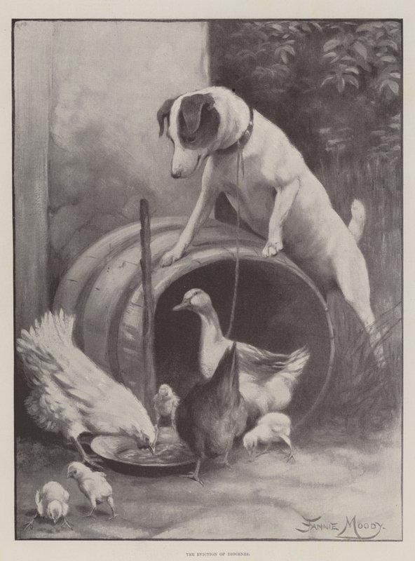 Utkastelsen av Diogenes av Fannie Moody