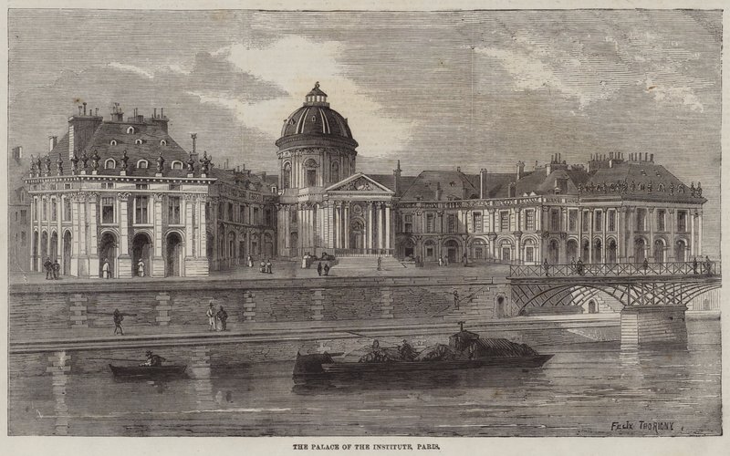 Instituttets palass, Paris av Felix Thorigny