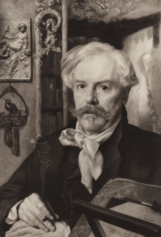 Edmond de Goncourt (gravering) av Felix Bracquemond