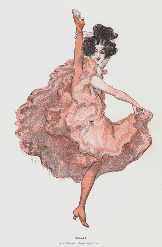 Kabaret, 1904 av Ferdinand von Reznicek