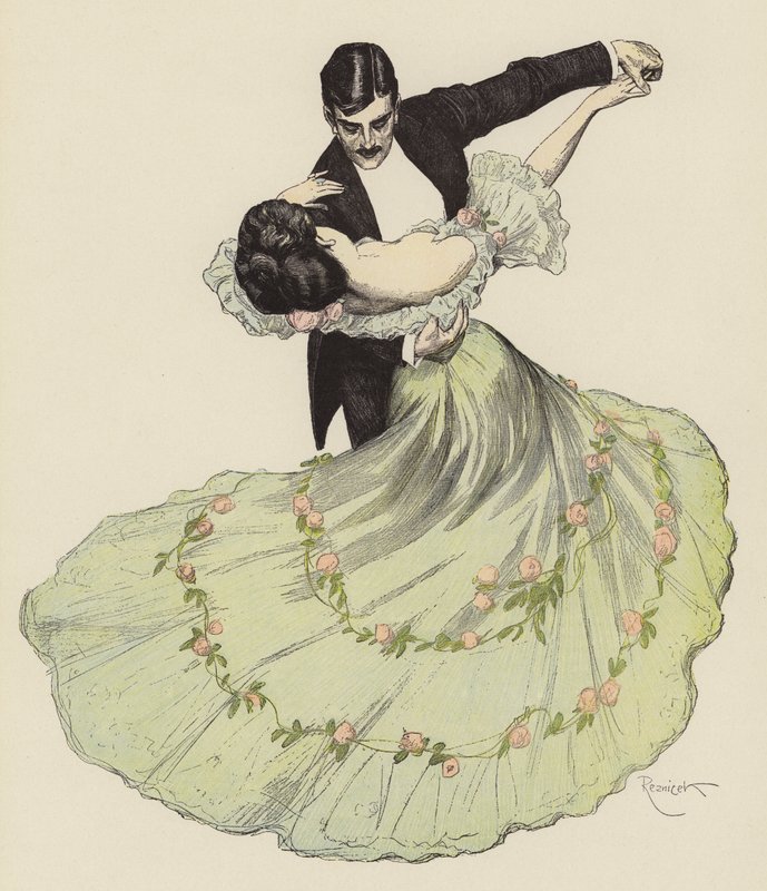 Blå vals av Ferdinand von Reznicek