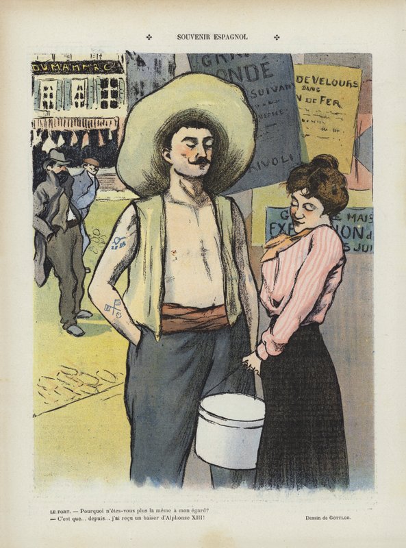 Illustrasjon for Le Rire av Fernand Louis Gottlob