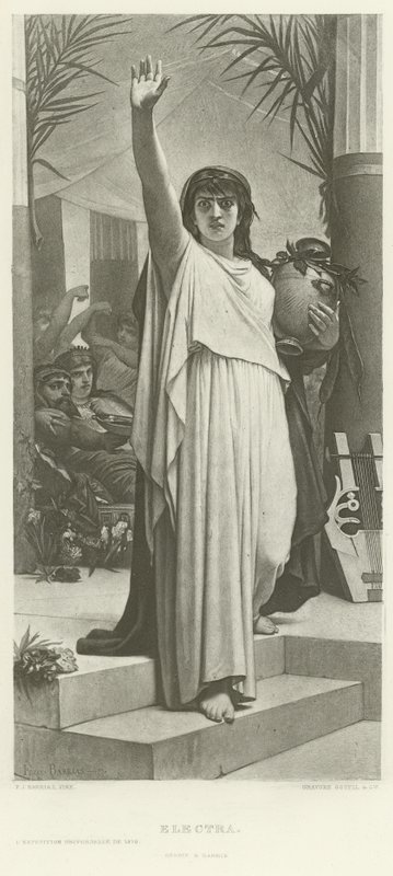 Elektrisitet (gravering) av Félix Joseph Barrias