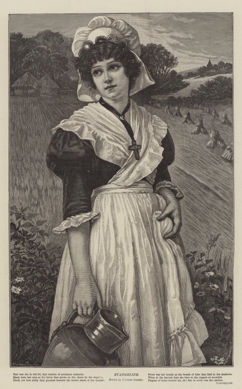 Evangeline av Florence Claxton
