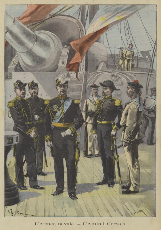 Raymond-Emile Gervais, fransk admiral av Fortune Louis Meaulle