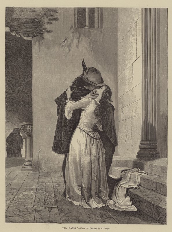 Kysset av Francesco Hayez