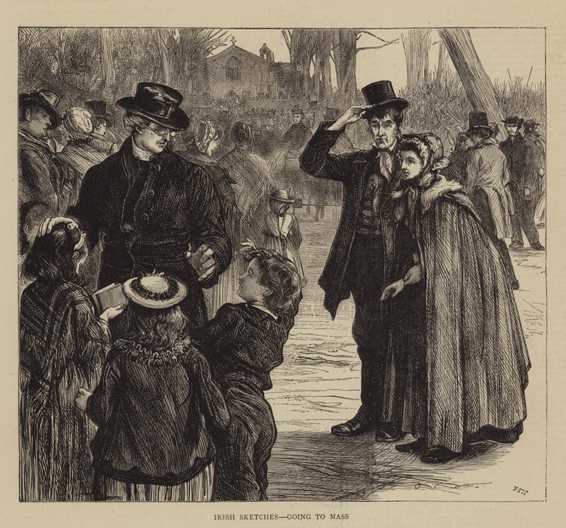 Irish Sketches, går til messe av Francis S. Walker
