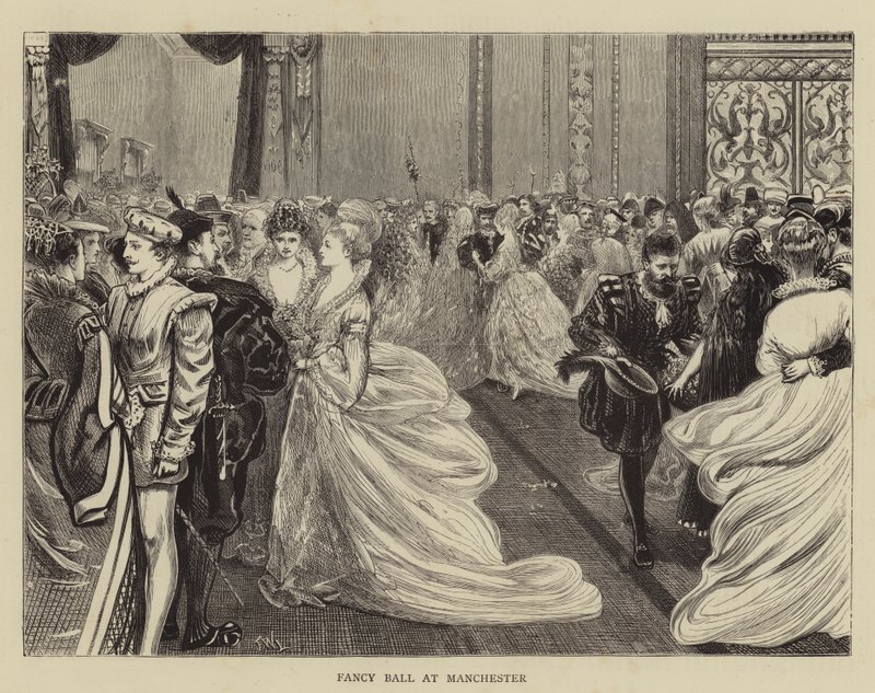 Fancy Ball i Manchester av Francis Wilfred Lawson