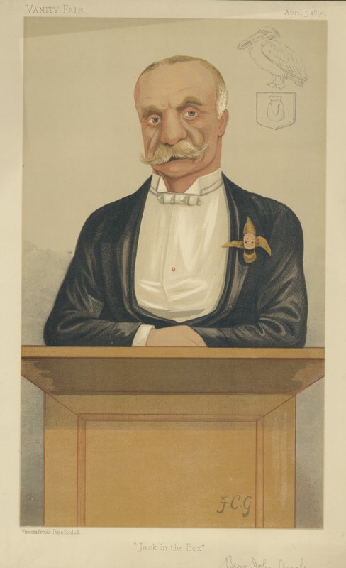 Mr Bernard John Angle av Francis Carruthers Gould