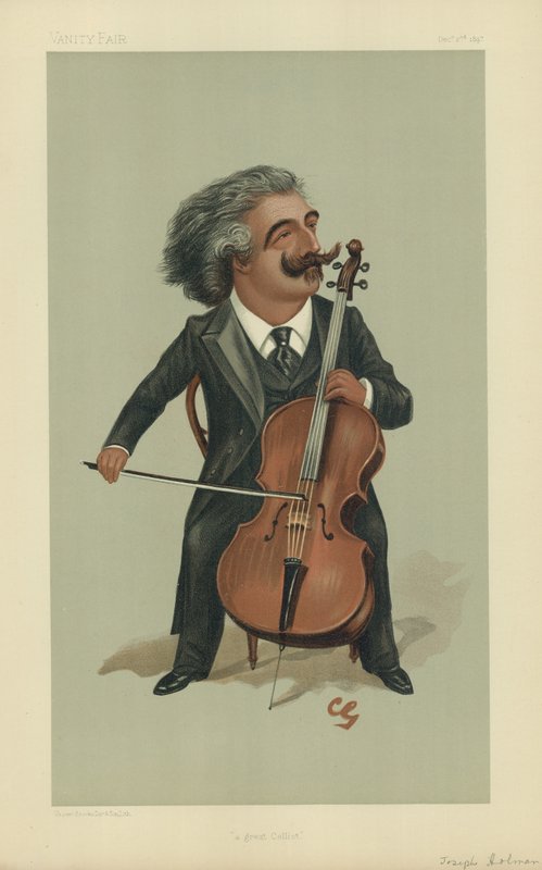 Herr Joseph Hollman av Francis Carruthers Gould