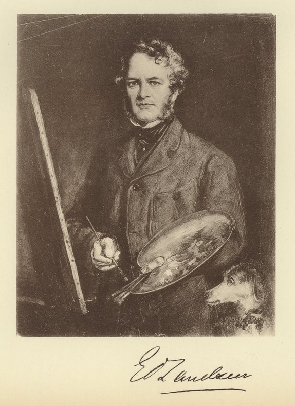 Sir Edwin Landseer (bildet) av Francis Grant