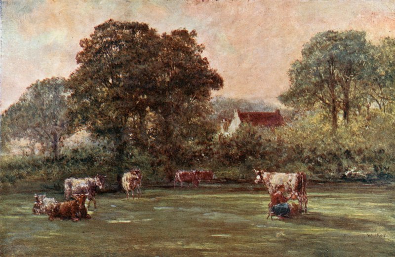 Våningshus i Hyde Lane av Francis S. Walker