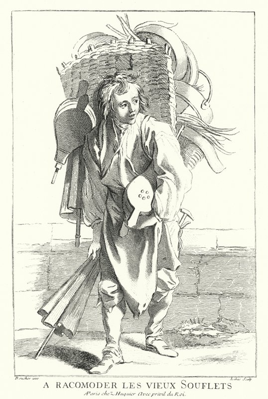 Belgmender (gravering) av Francois (after) Boucher