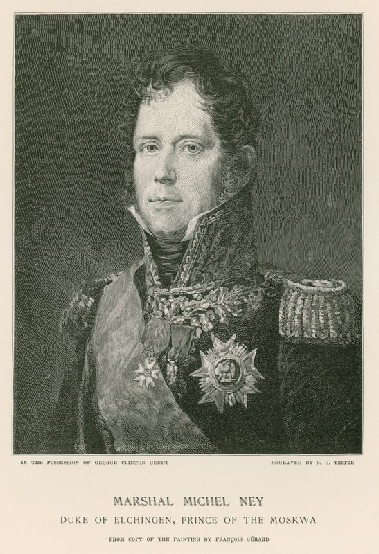 Marskalk Michel Ney av Francois Pascal Simon Gerard