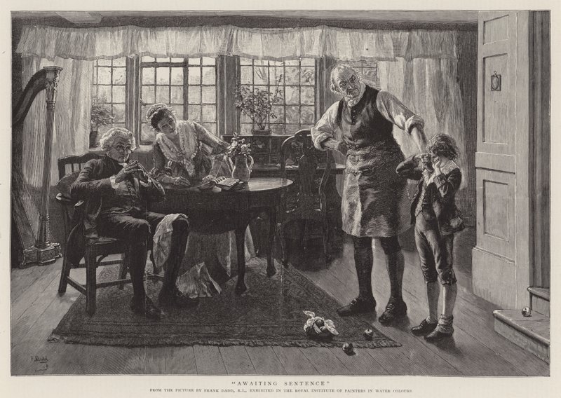 Venter på dom av Frank Dadd