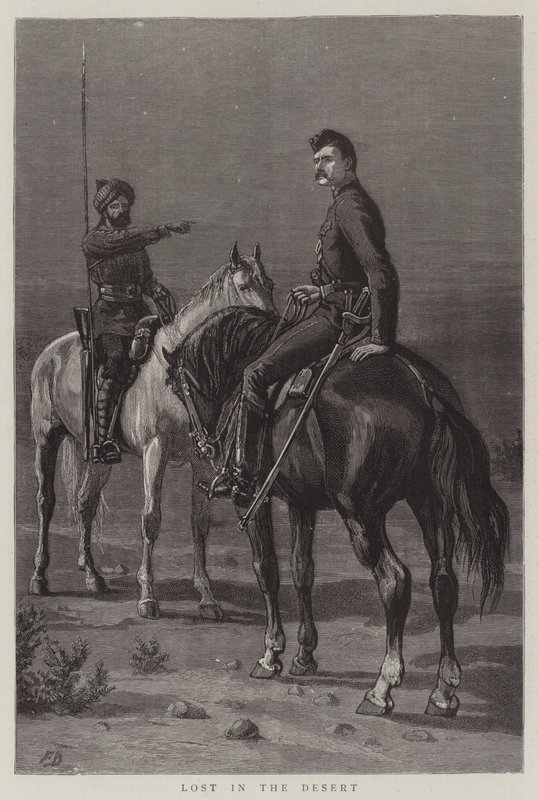 Tapt i ørkenen av Frank Dadd