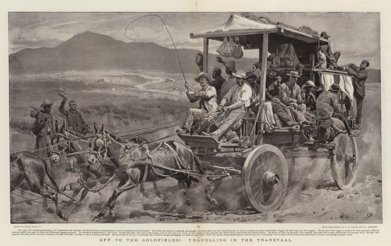 Ut til Goldfields!, på reise i Transvaal av Frank Dadd