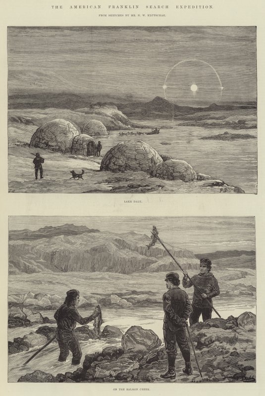 Den amerikanske Franklin-søkeekspedisjonen av Frank Dadd
