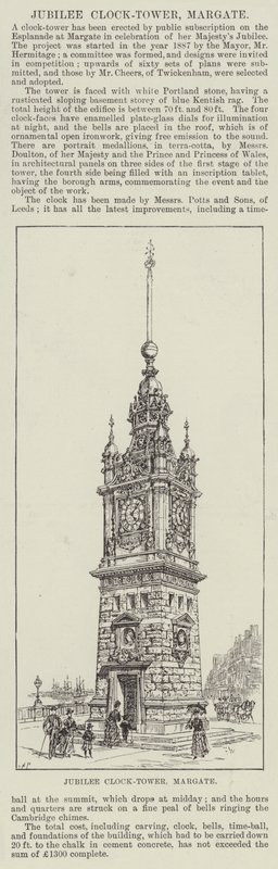 Jubileumsklokketårnet, Margate av Frank Watkins