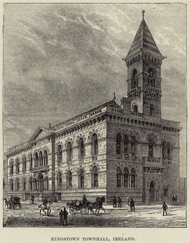Kingstown Townhall, Irland av Frank Watkins