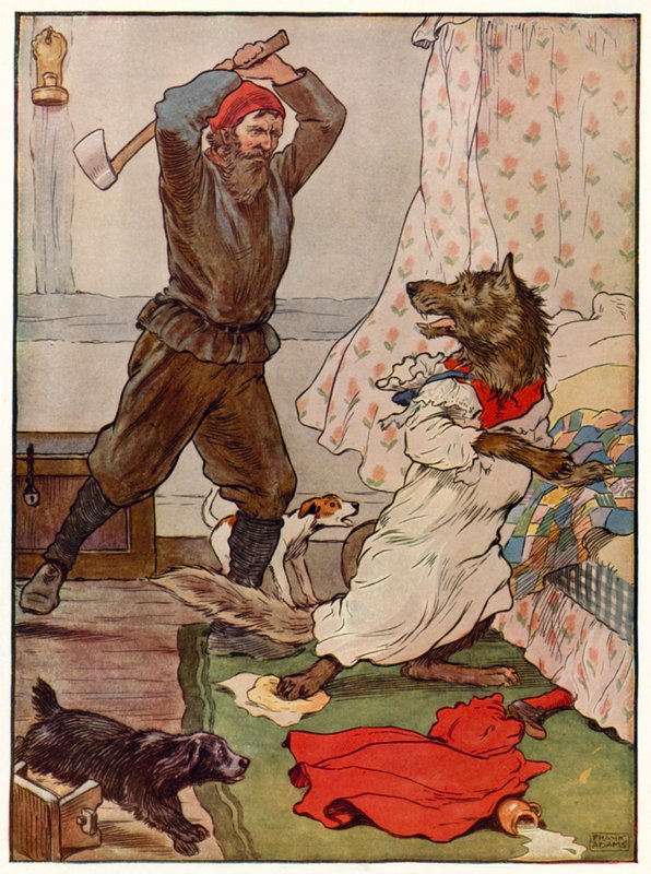Rødhette av Frank Adams