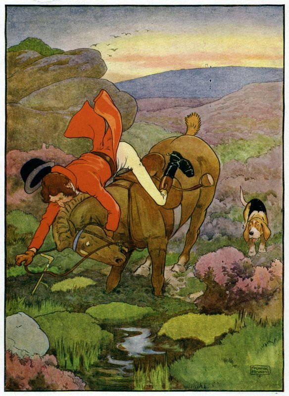 Tre Jolly Huntsmen av Frank Adams