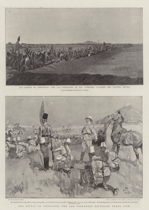 Slaget ved Omdurman av Frank Craig