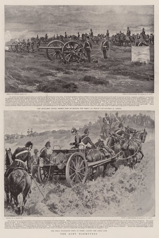 Hærens manøvrer av Frank Dadd