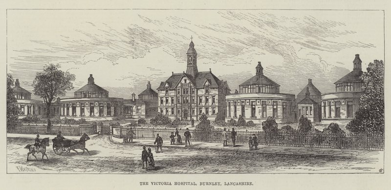 Victoria Hospital, Burnley, Lancashire av Frank Watkins