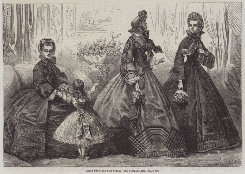 Paris-moter for april av Frederic Theodore Lix