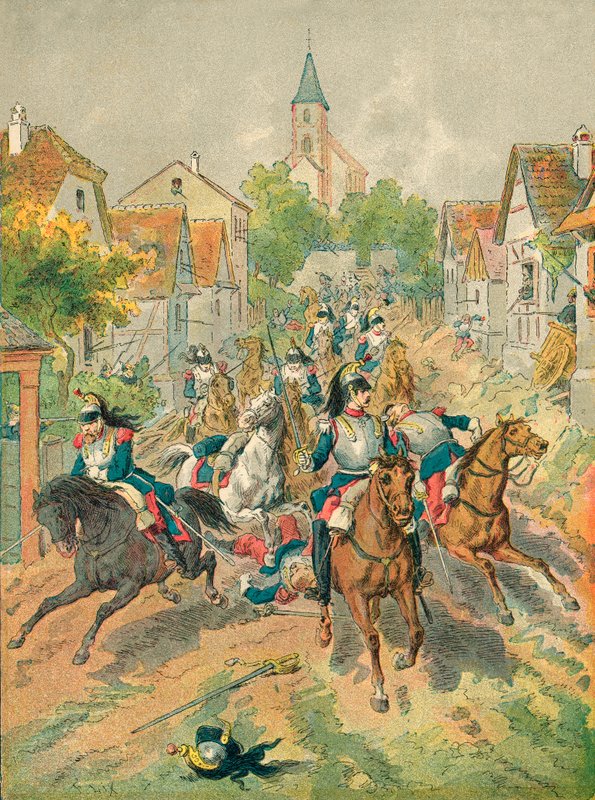 Kurasserne i Reichshoffen av Frederic Theodore Lix