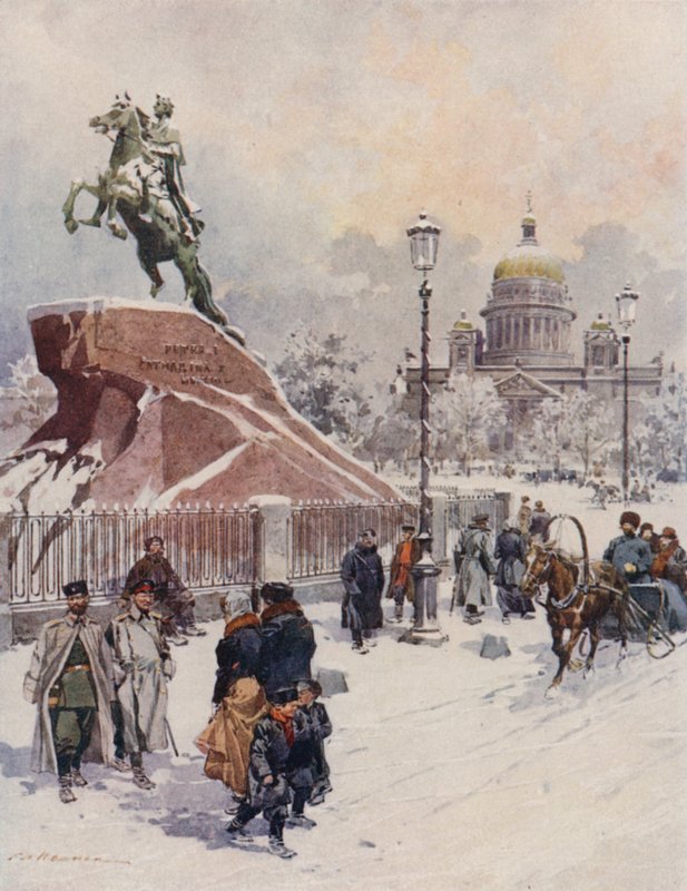 Monument til Peter I av Frederic de Haenen