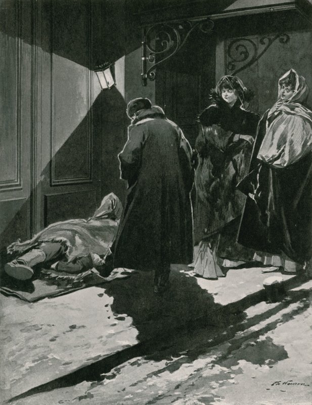Utendørsportieren av Frederic de Haenen