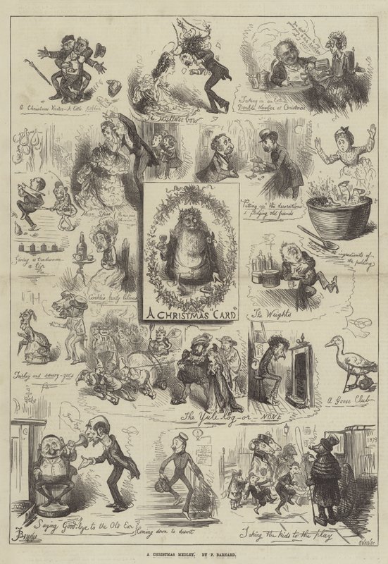 En julemedley av Frederick Barnard