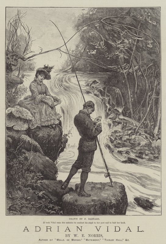 Adrian Vidal, av W E Norris av Frederick Barnard