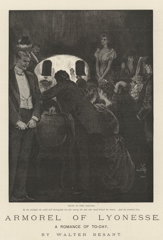 Armorel of Lyonesse, A Romance of To-Day, av Walter Besant av Frederick Barnard