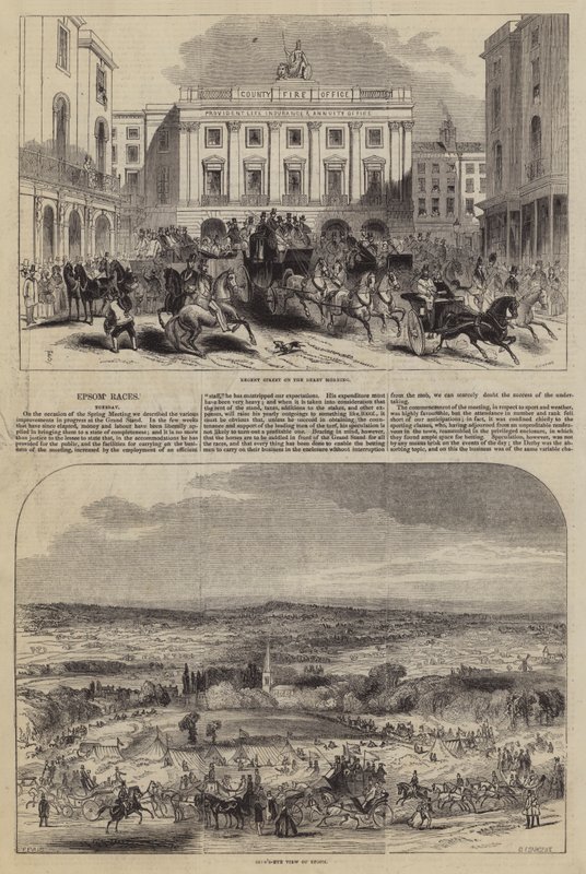 Epsom-løp av Frederick Shepherd