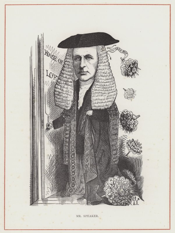 J Evelyn Denison, herr speaker av Frederick Waddy