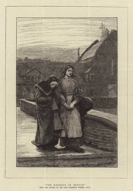Tilfluktshavnen av Frederick Walker