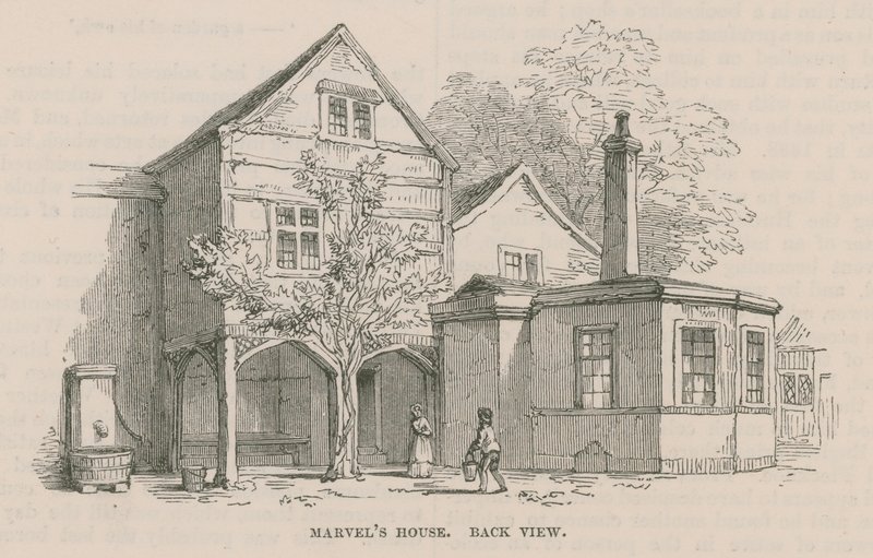 Andrew Marvels hus, Highgate av Frederick William Fairholt