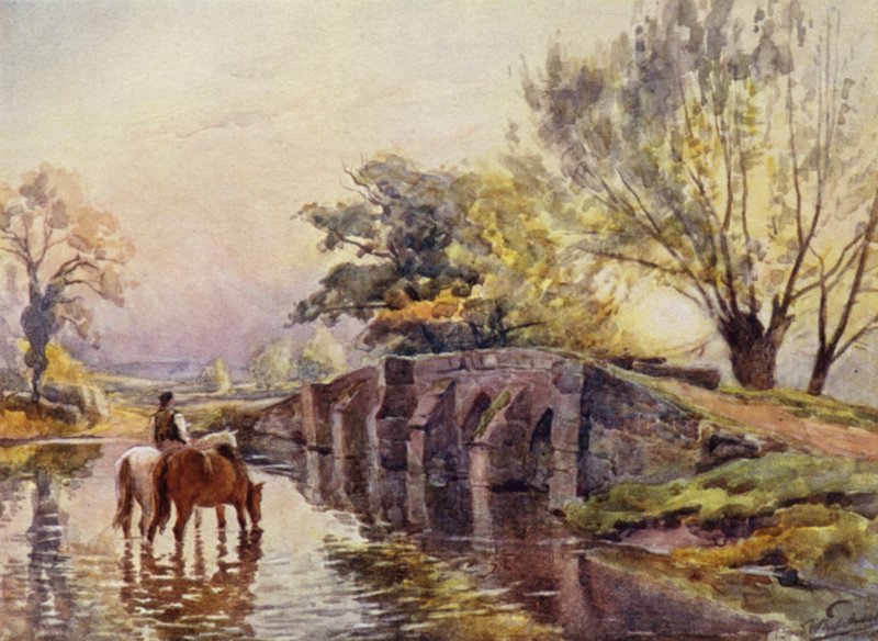 Hampton-in-Arden, Packhorse Bridge av Frederick William Newton Whitehead