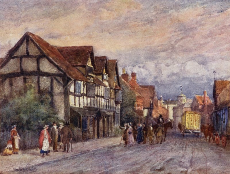 Shakespeares fødested av Frederick William Newton Whitehead