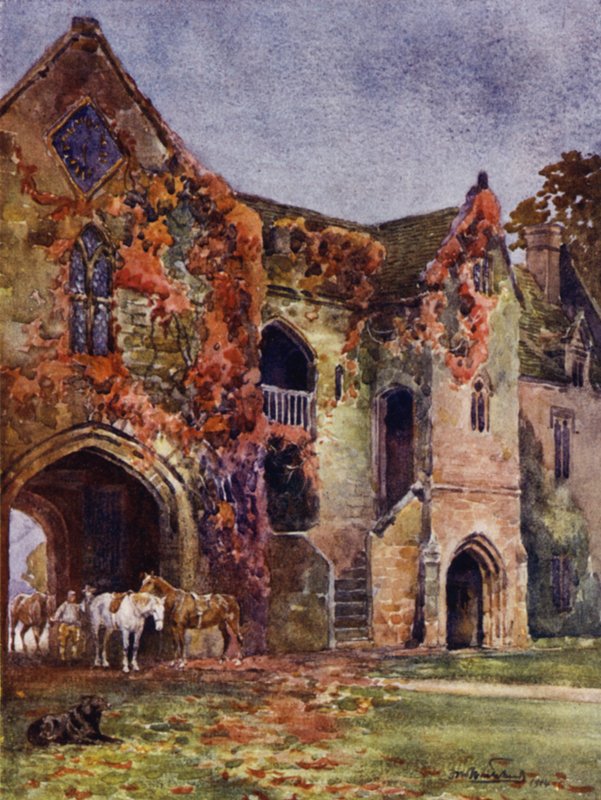 The Old Gateway, Stoneleigh Abbey av Frederick William Newton Whitehead