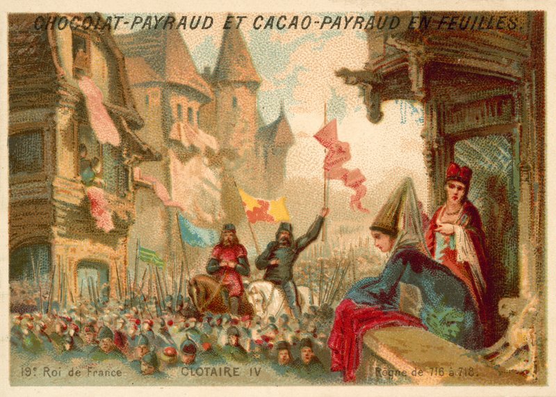 Chlothar IV, frankisk konge av Austrasia av French School