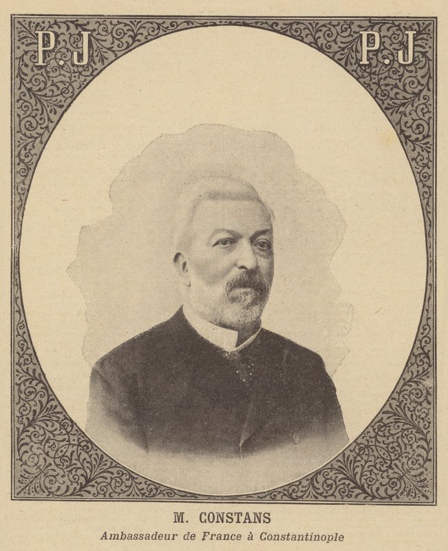 Ernest Constans, fransk ambassadør i Konstantinopel av French School