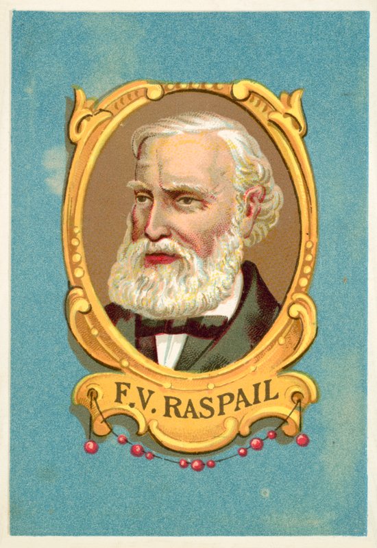 Francois-Vincent Raspail , fransk lege (chromolitho) av French School
