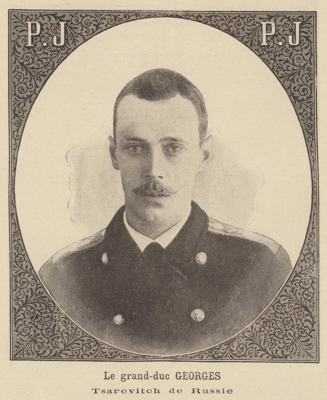 Storhertug George, Tsarevich av Russland av French School
