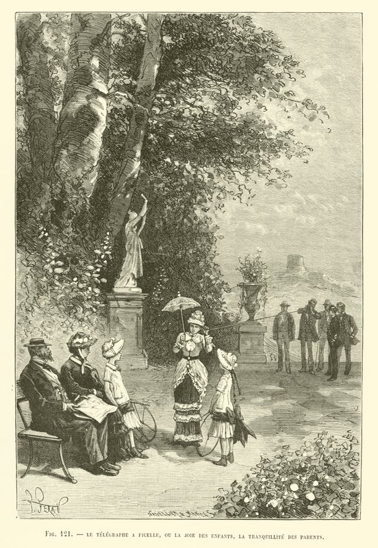 The String Telegraph, Eller The Joy Of Children, The Tranquility Of Parents av French School