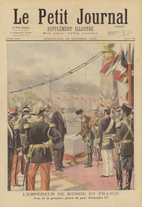 Tsar Nicholas IIs besøk i Frankrike av French School